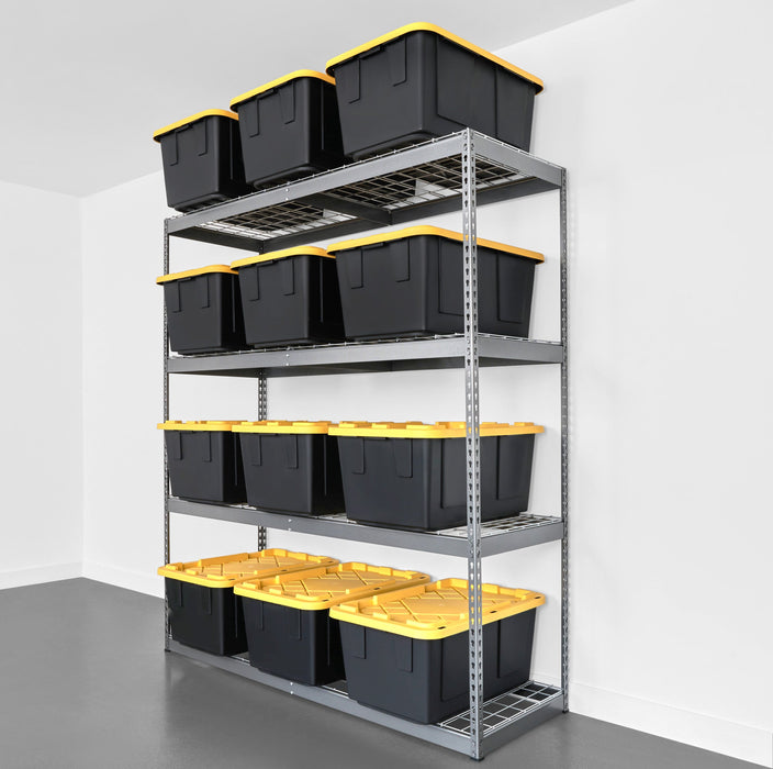 24" x 72" x 84" Heavy-Duty Garage Shelving