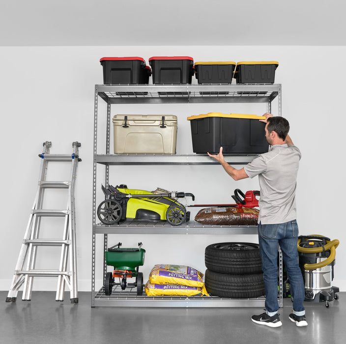 24" x 72" x 84" Heavy-Duty Garage Shelving