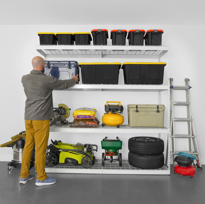 24" x 92" x 84" Heavy-Duty Garage Shelving