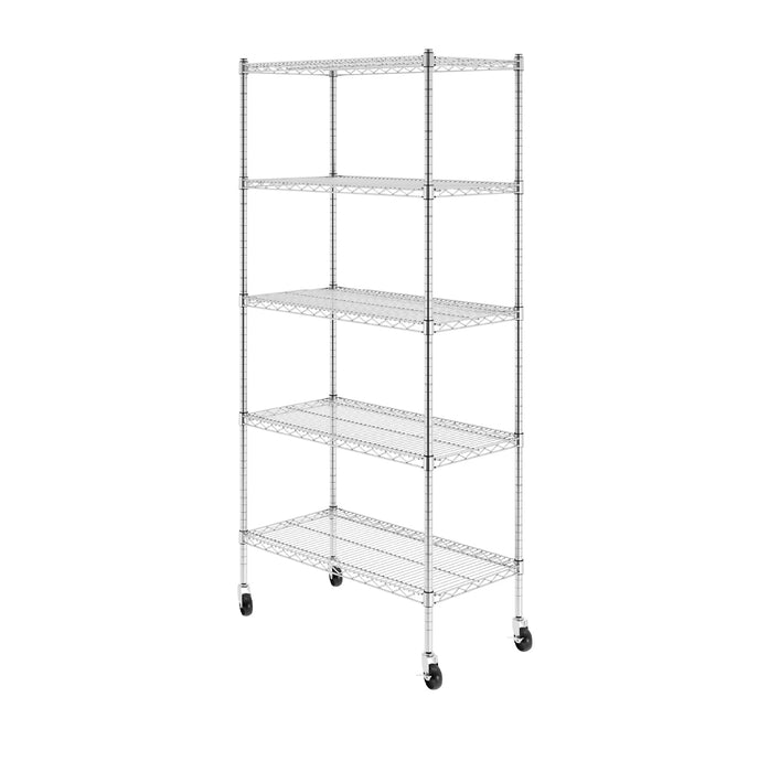 18" x 36" x 72" 5-Tier Wire Rack