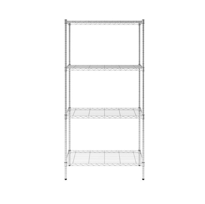 18" x 36" x 72" 4-Tier Wire Rack