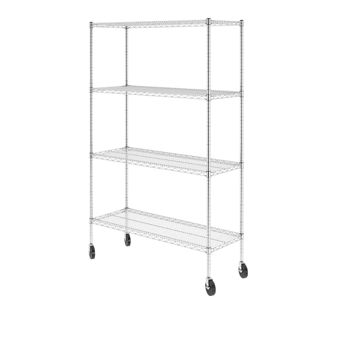 18" x 48" x 72" 4-Tier Wire Rack