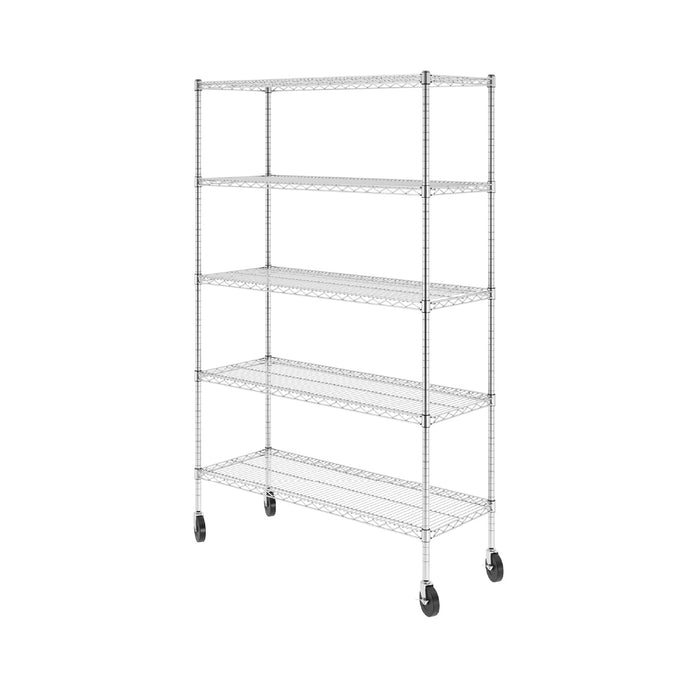 18" x 48" x 72" 5-Tier Wire Rack