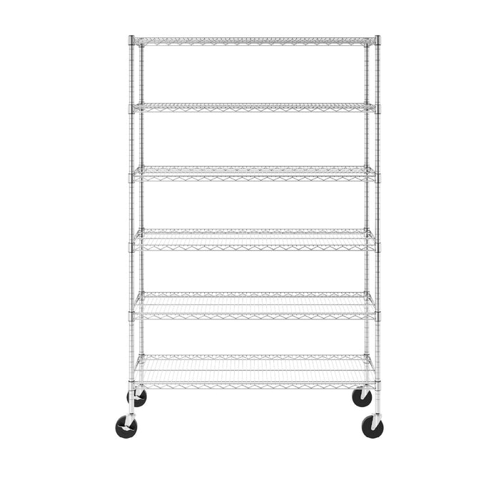 18" x 48" x 72" 6-Tier Wire Rack