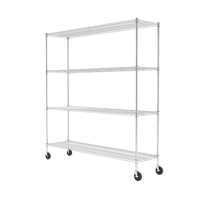 18" x 72" x 72" 4-Tier Wire Rack