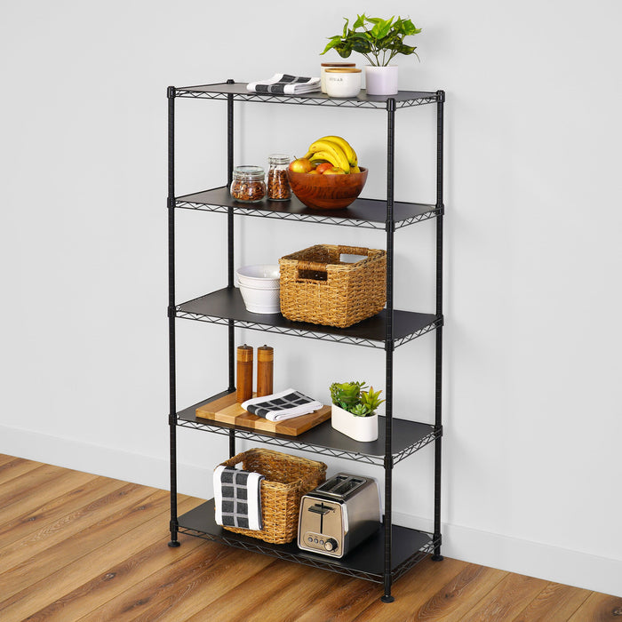 14" x 30" x 60" 5-Tier Wire Rack