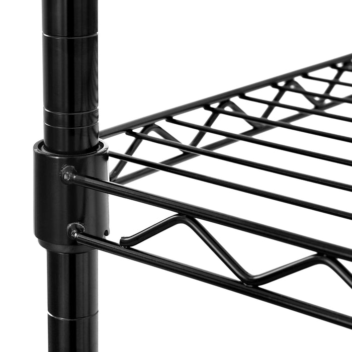 14" x 14" x 60" 5-Tier Wire Rack