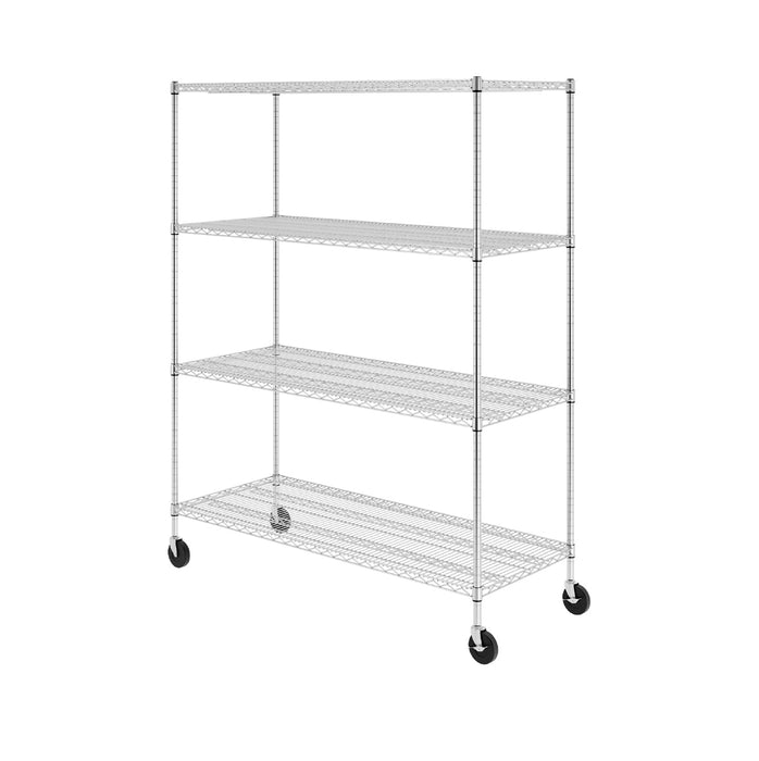 24" x 60" x 72" 4-Tier Wire Rack